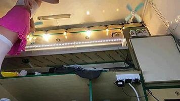 why is boss taking off alice's panties at work?