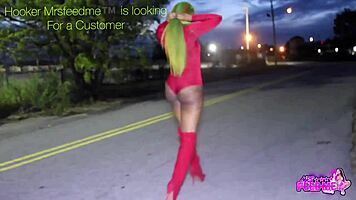 teen hooker rides big black cock in a hot public car hookup