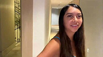 i found a colombian slut lost in the hallway of the hotel and we ended up fucking in my room.