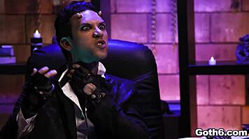 Crazy Goth Teens Kenzie Reeves, Kira Noir, And Jane Wilde Share And Go Crazy Over A Giant Dick In A Hardcore Foursome Fuck Adventure