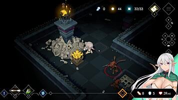 Hgame Escape Dungeon: Futa Demon Whips Bound Virgin Girl On Wooden Horse