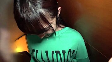 Nearly virgin college girl turns erotic with experience