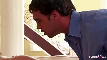 Rough fuck Kristina Rose's hairy pussy!