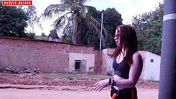 I went fix my neighbor's car she gave me green light and I fucked her hard in the ass