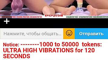 Watch teen lesbians play with dildos on webcam