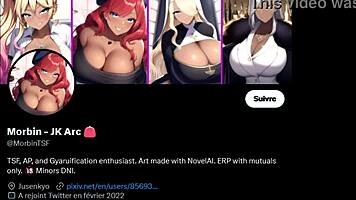 skiing girls in mountain ai art compilation