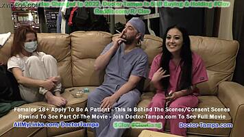Doctor Tampa Performs Gyno Exam on Shy Blaire Celeste