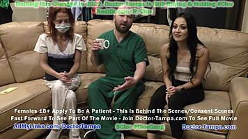 Doctor Tampa Performs Gyno Exam on Shy Blaire Celeste