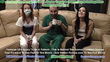 Doctor Tampa Performs Gyno Exam on Shy Blaire Celeste