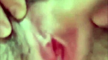 Asian teen fingers her tight wet pussy