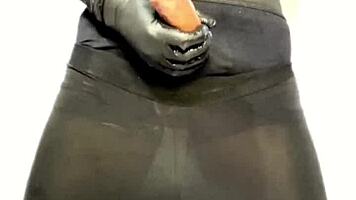 i unlocked pleasure secrets with hot teen's strong ass in anal banging and creampie, oh man