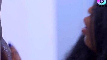 Enjoying Black Cock of Gateman While Hubby’s Away