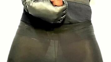 i unlocked pleasure secrets with hot teen's strong ass in anal banging and creampie, oh man