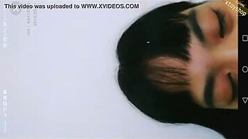 Asian Girl Shows Wet Pussy