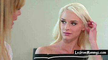 teach me the family recipe with a lesbian kiss, sexy milf