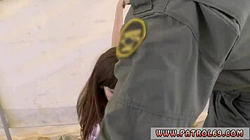 Fake taxi cop fucks girl with natural tits and cumshot