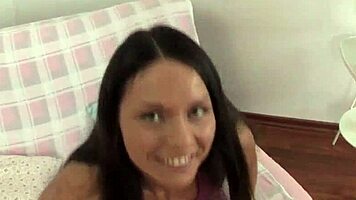 Legal age teens engage in rough sex contest