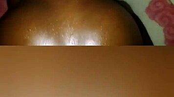 Amateur Ebony Handjob Turns Into Sensual Doggystyle Finish Wow