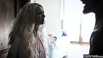 stepdad bangs stepteen for partying late