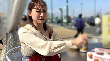 Young Tsubaki Experiences Intense Creampie in Homemade Scene.