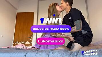 Blonde Big Ass Argentine Begs for Anal Sex