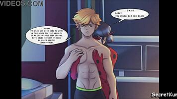 Miraculous Ladybug unwinds with a naughty outdoor cowgirl ride