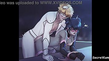 ميركولوس ليديباغ تسترخي بركوب خارجي فاحش