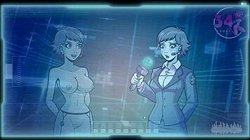 Intriguing Striptease in Anime Gameplay - Star Channel 34 Part 13