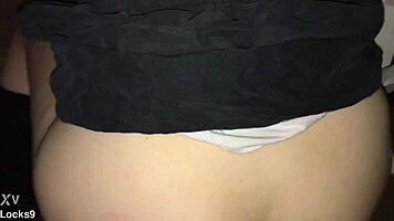 Teen anal stretching ass gets hardcore fucking