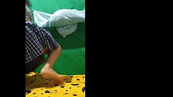 Latina on all fours shows her broken vagina after thick dick fuck