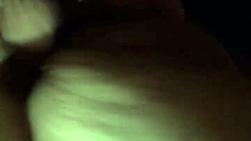 Amateur Couple Enjoys Creampie Special with Riding and Doggystyle