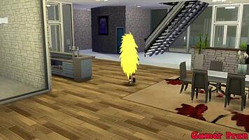 I can't believe hinata and sakura talked about loving to fuck, then we had that wild threesome on the table, finishing inside her.