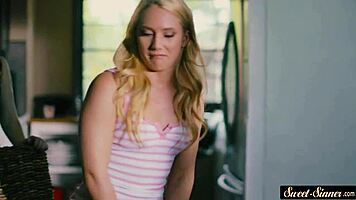 Classy Teen Fucked and Jizzed on Tits in Fantasy