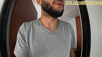 teen 18+ patient masturbates in doctors office gets ass licked and cock in mouth