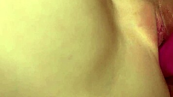 Young Woman Uses Monster Dildos for Dual Orgasms