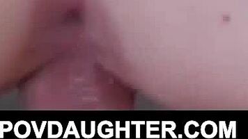 i'm the big-booty teen stepdaughter harley jade, getting fucked by stepdad pov