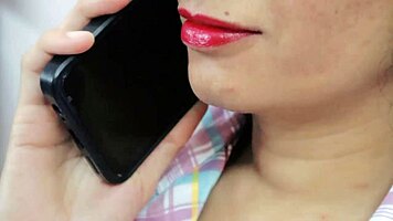 Hey, feel this village girl’s tight pussy with my fingers!