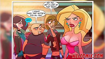 Oh, these delinquents are such perverts! They assfuck and blowjob teen 18+ anime girls in hardcore anal hentai