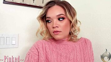 Katie Kush seduces Laz Fyre for creampie