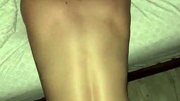 WHITE GIRL WITH AN AMAZING ASS RIDES DICK REVERSE COWGIRL THEN GETS FUCKED BAREBACK FROM BEHIND BEFORE TAKING A HUGE CUMSHOT ON HER PERFECT ASS