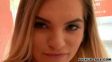 Pretty Eurobabe Crystal Pounded With Big Cock