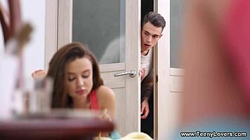 Teeny Lovers - 18-Year-Old Kristi Fucked Perfectly