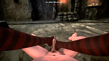 Mavis Dracula Gives Shoejob And Footjob In Hotel Transylvania 3D Porn!