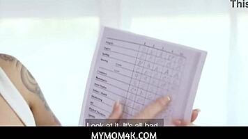 Mymom4k - Spanish Milf Stepmom Bianka Blue SEIZES PHONE in Sexy Clash