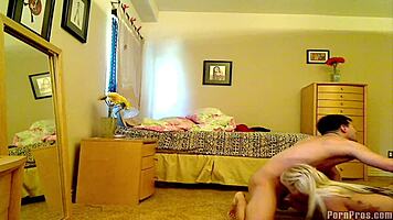 Those hot blonde twins got into a wild 3-some KISS session P4!