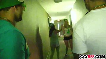 A very slutty st pattys day with friends.