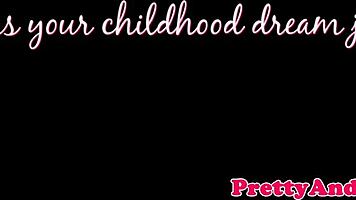 interviewed pornstar flashes her titties in bts footage