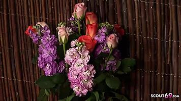 wet clothed teen fucks stranger in rough cfnm lingerie sex