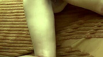 Filipina enjoys her toy