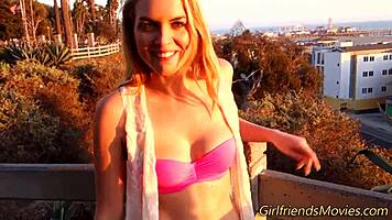 blonde les pov licking with masturbation fingering high definition